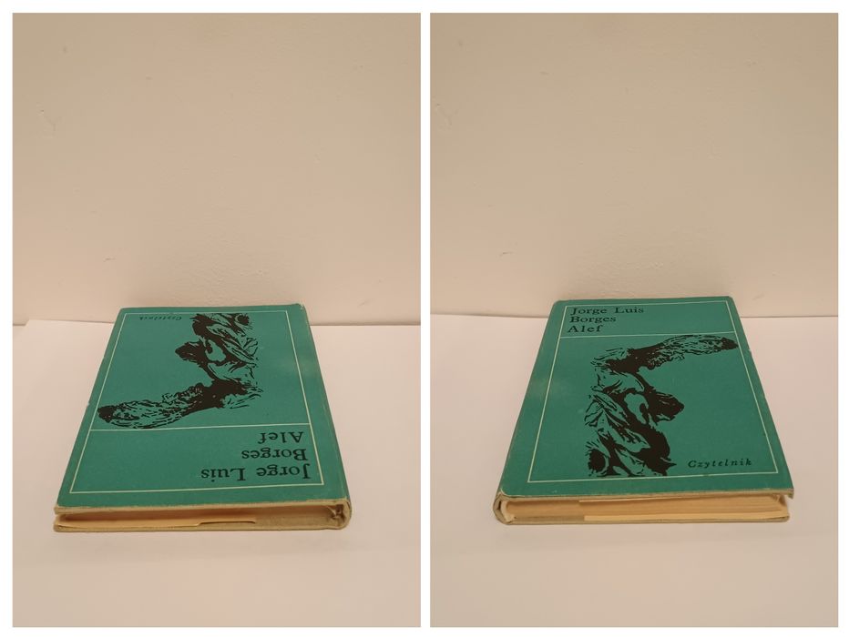 Jorge Luis Borges Alef. Wyd. Czytelnik,wyd.I.