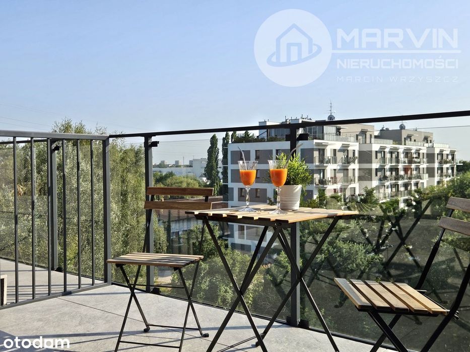 Rezerwacja - Kaw. (24m2) + Taras (15m2) + Klima - ul. Dmowskiego 101