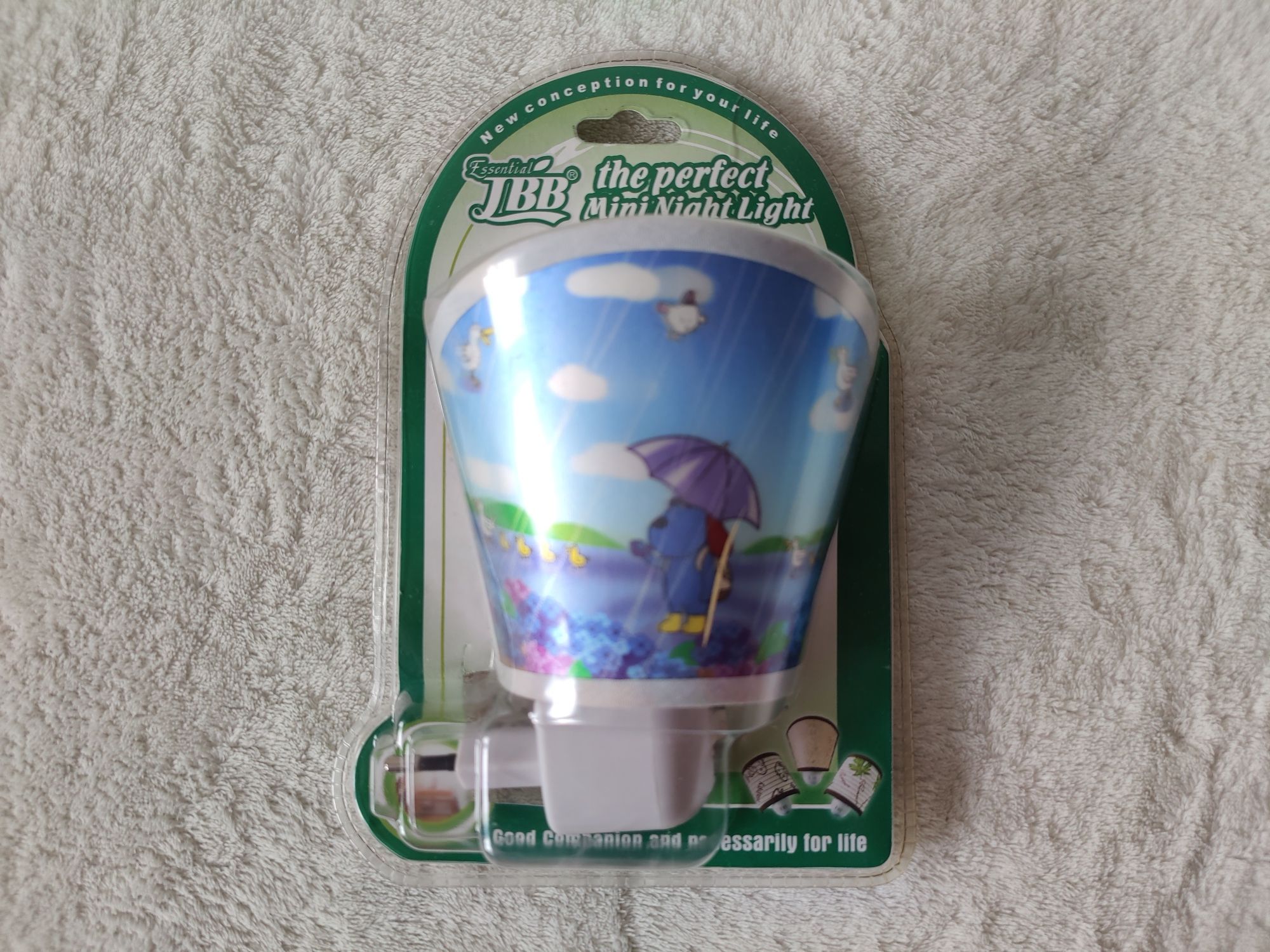 Nowa mini lampka kontaktowa nocna dziecięca do kontaktu Essential JBB