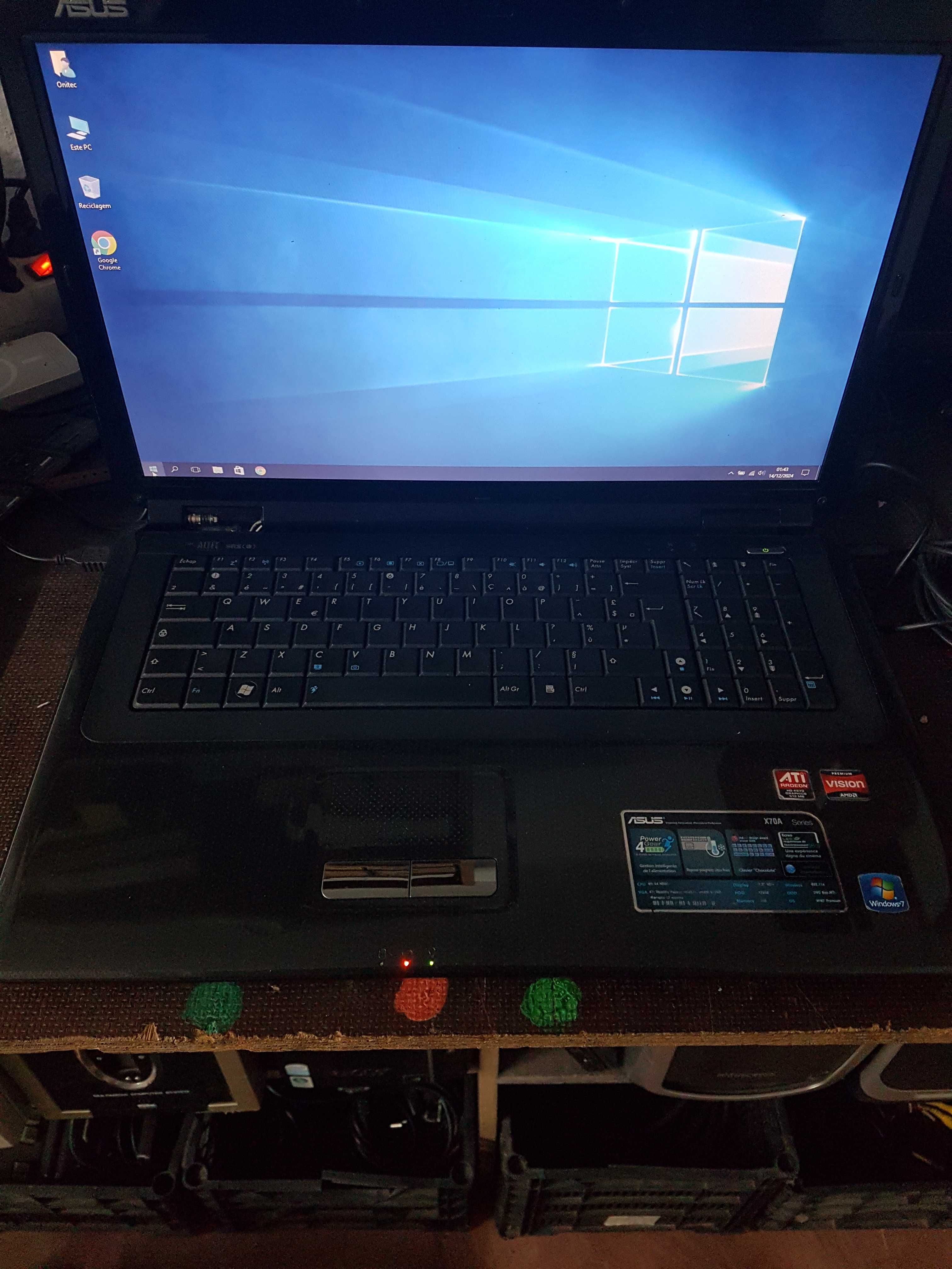 Portatil Asus X70A series Modelo k70A