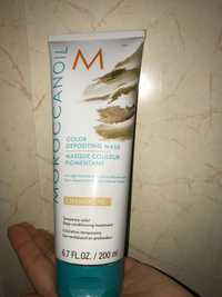 moroccanoil color depositing mask champagne тонирующая маска для волос