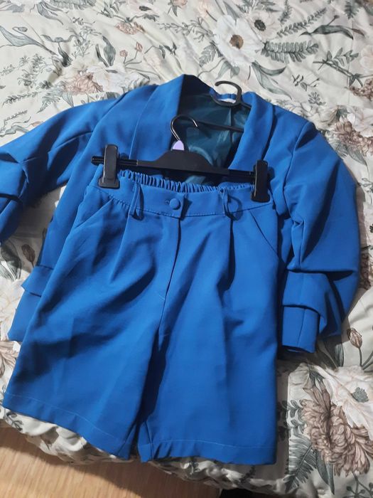 Komplet garnitur damski spodenki s 36