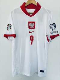 Nowa Koszulka Nike Polska Lewandowski Euro 2024 Roz. L