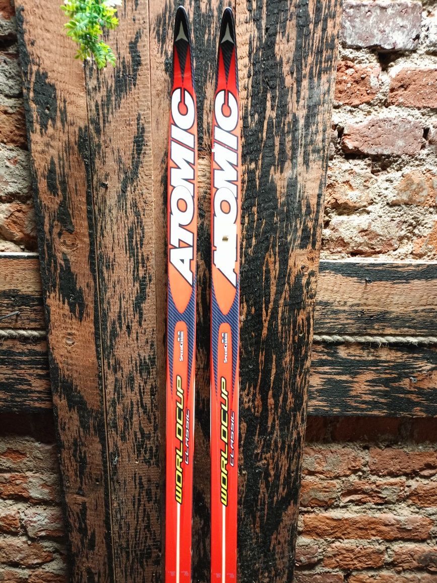Narty biegowe Atomic World Cup 185 cm SNS Pilot Nowe