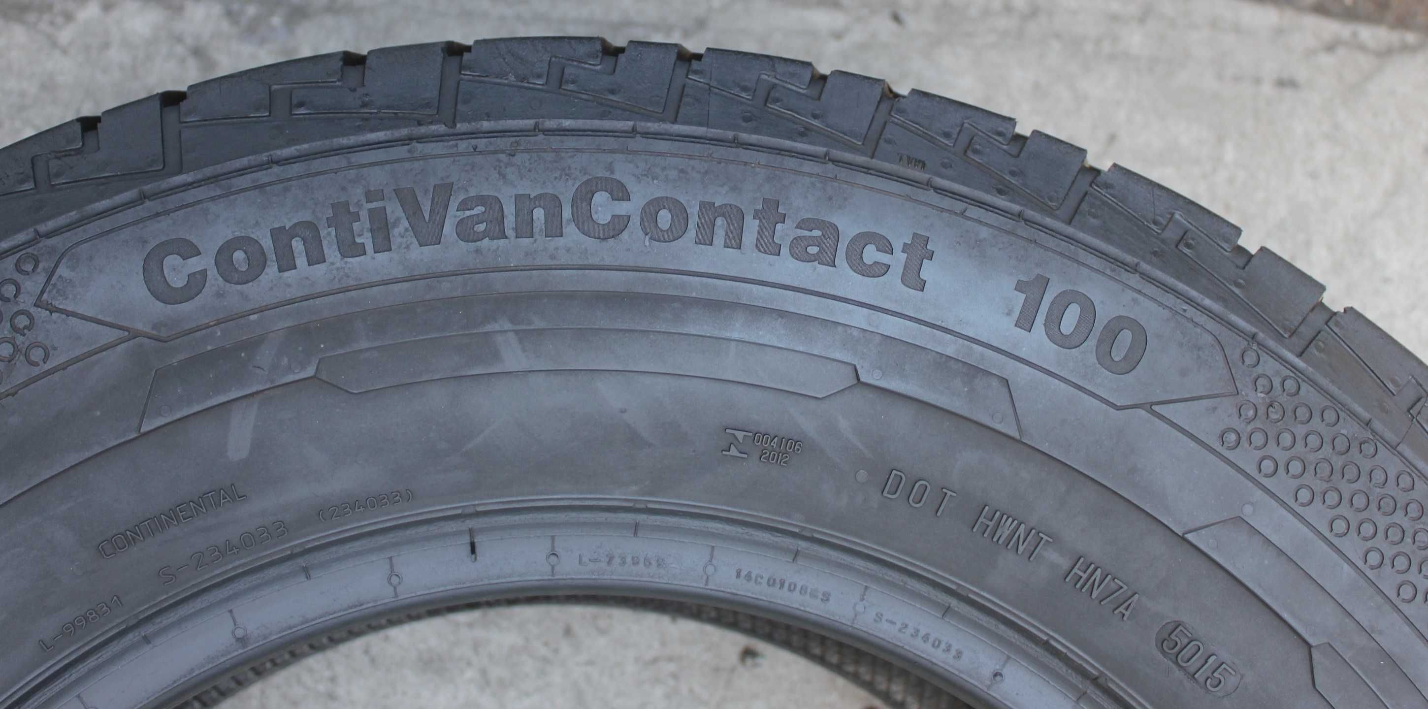 Літні шини, літня резина 215/70/R15C Ц цешка Continental Van Contact