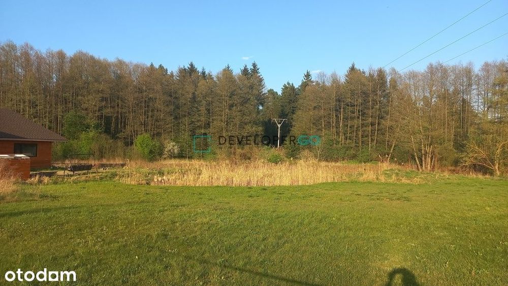 Unikalna działka ze strumykiem w Ogrodniczkach