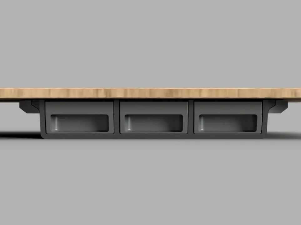 Acessórios de Organização para Setup de Trabalho impresso em 3d