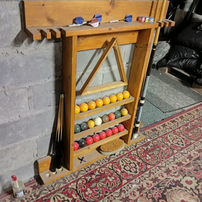 Stół do bilarda z dodatkami