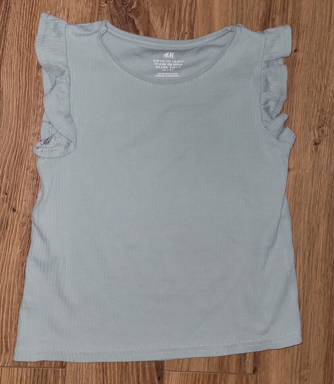 Zestaw 6szt ubranek dla dziewczynki 122 H&M smyk
