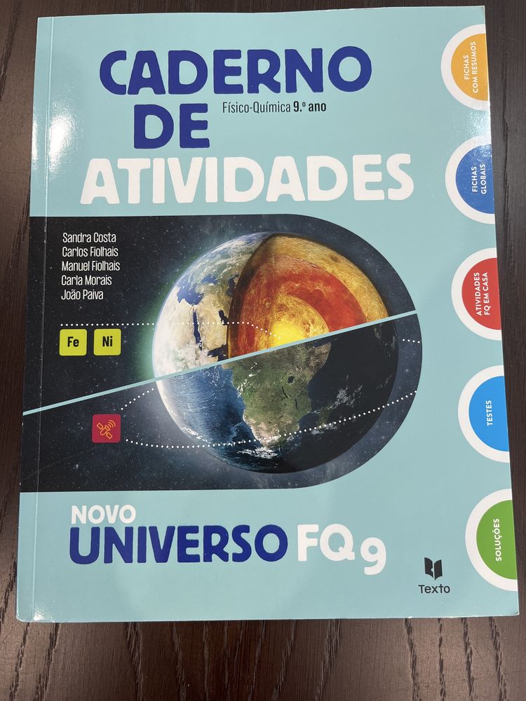 Cadernos de Atividade 9.º Ano