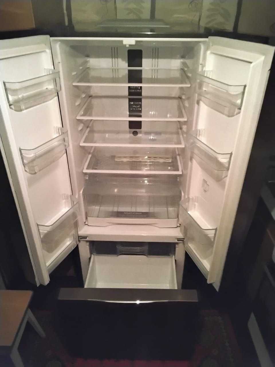 Холодильник HITACHI R-WB550PUC268W коричневый /стекло