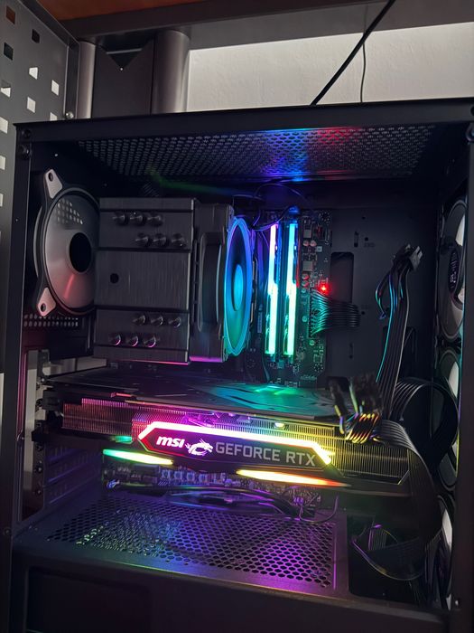 Komputer Gamingowy z Rtx 2070 super, Ryzen 5 5600, 16 gb ram