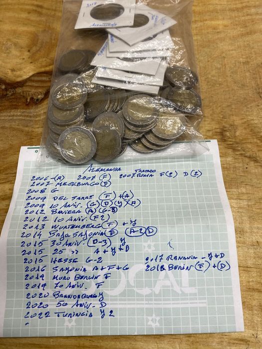 Moedas de 2 € Comemorativas (TROCA)