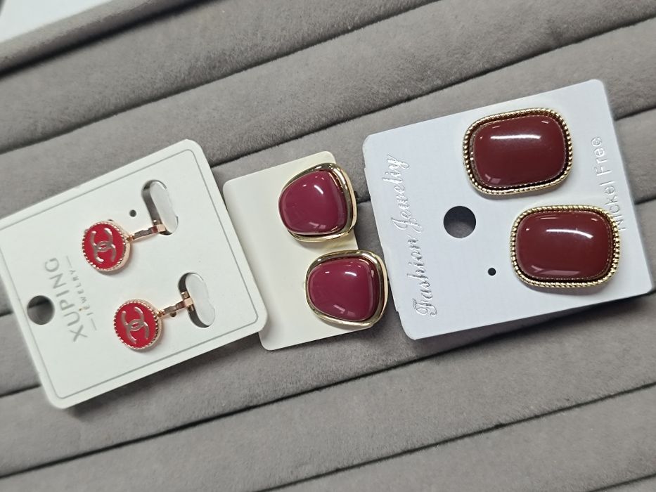 Кліпси Святкові, Весільні ,Сережки Кліпси прокол не потрібен