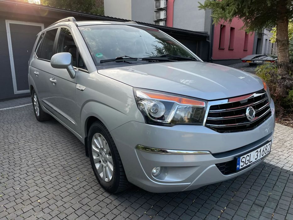 SsangYong/KGM Rodius 2.0D*Climatronic*P.fotele*C.zamek*Temp*Alu*7-osob*Bezwyp*Serwis*