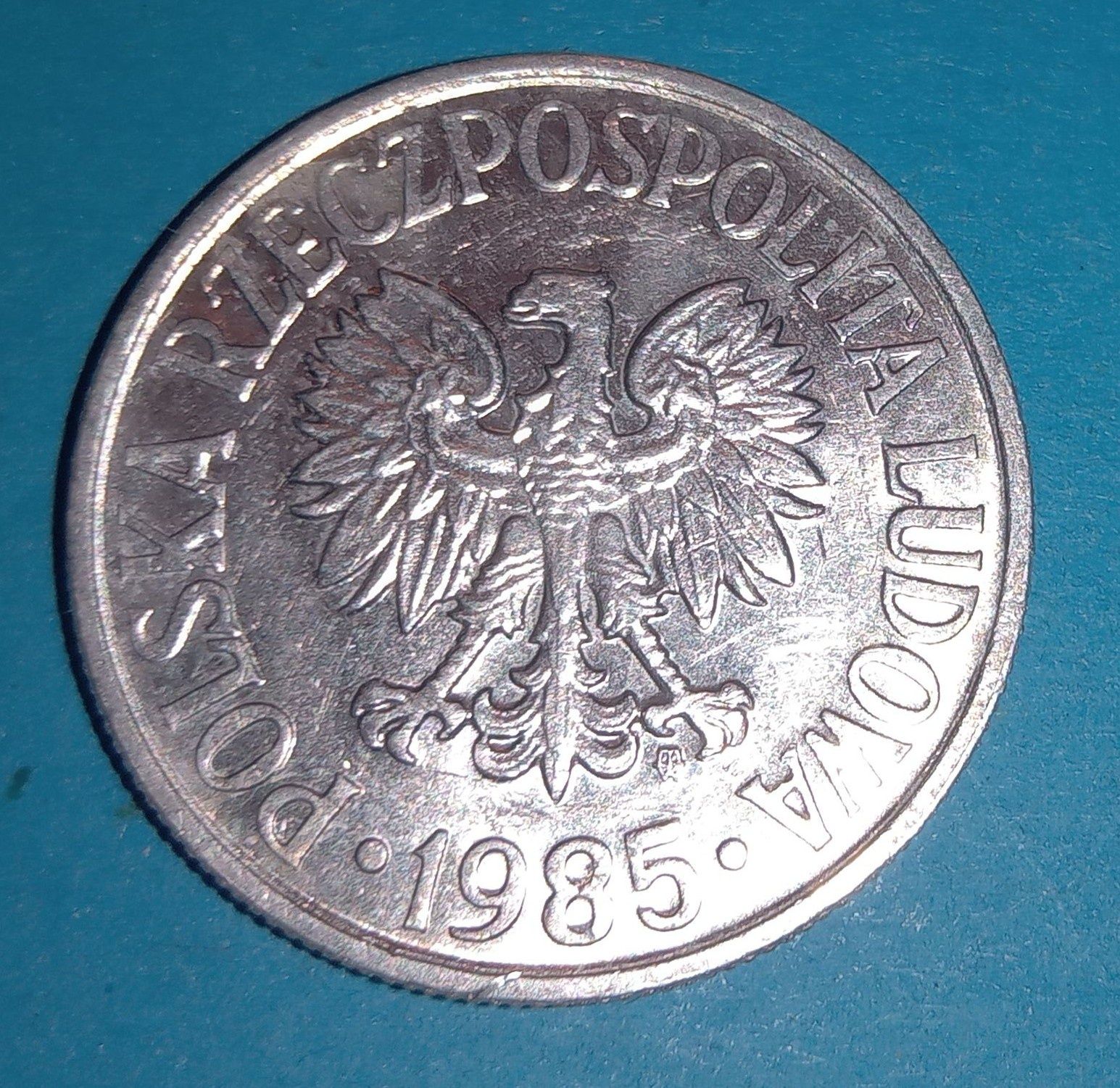 Sprzedam monetę 50 gr z 1985 roku (Polska, PRL)