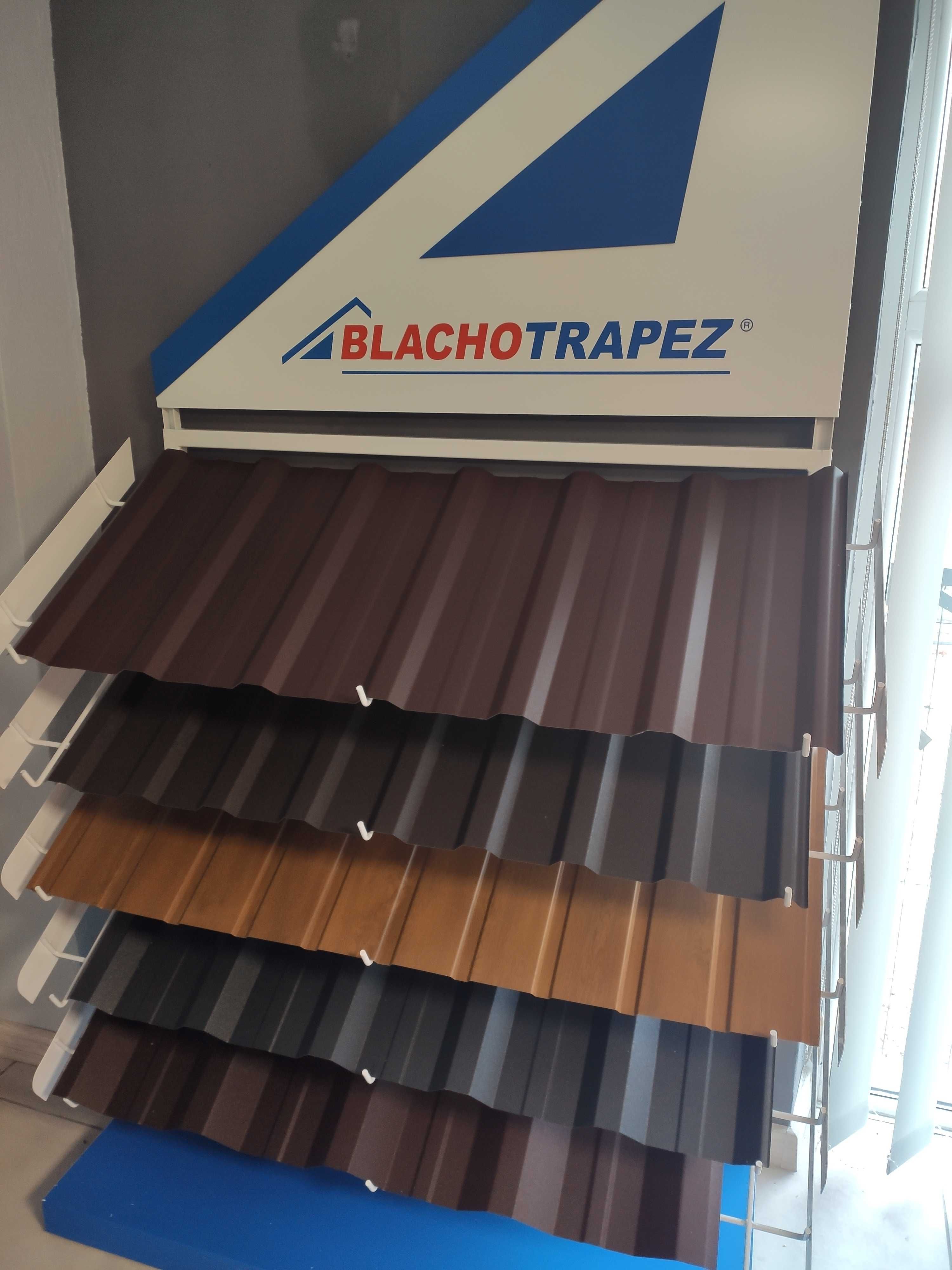 Blacha trapezowa T18  Blachotrapez,  Pruszyński