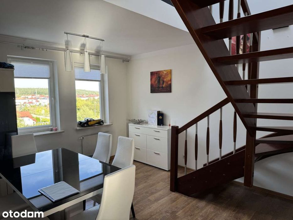 Dwupoziomowe, 119m2, 2 tarasy, winda, bardzo słoneczne, MSC w garażu