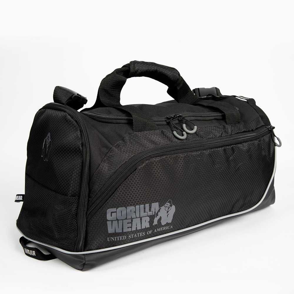 Сумка Jerome Gym Bag 2.0 Black/Gray GORILLA WEAR Бодибилдинг Фитнес 41