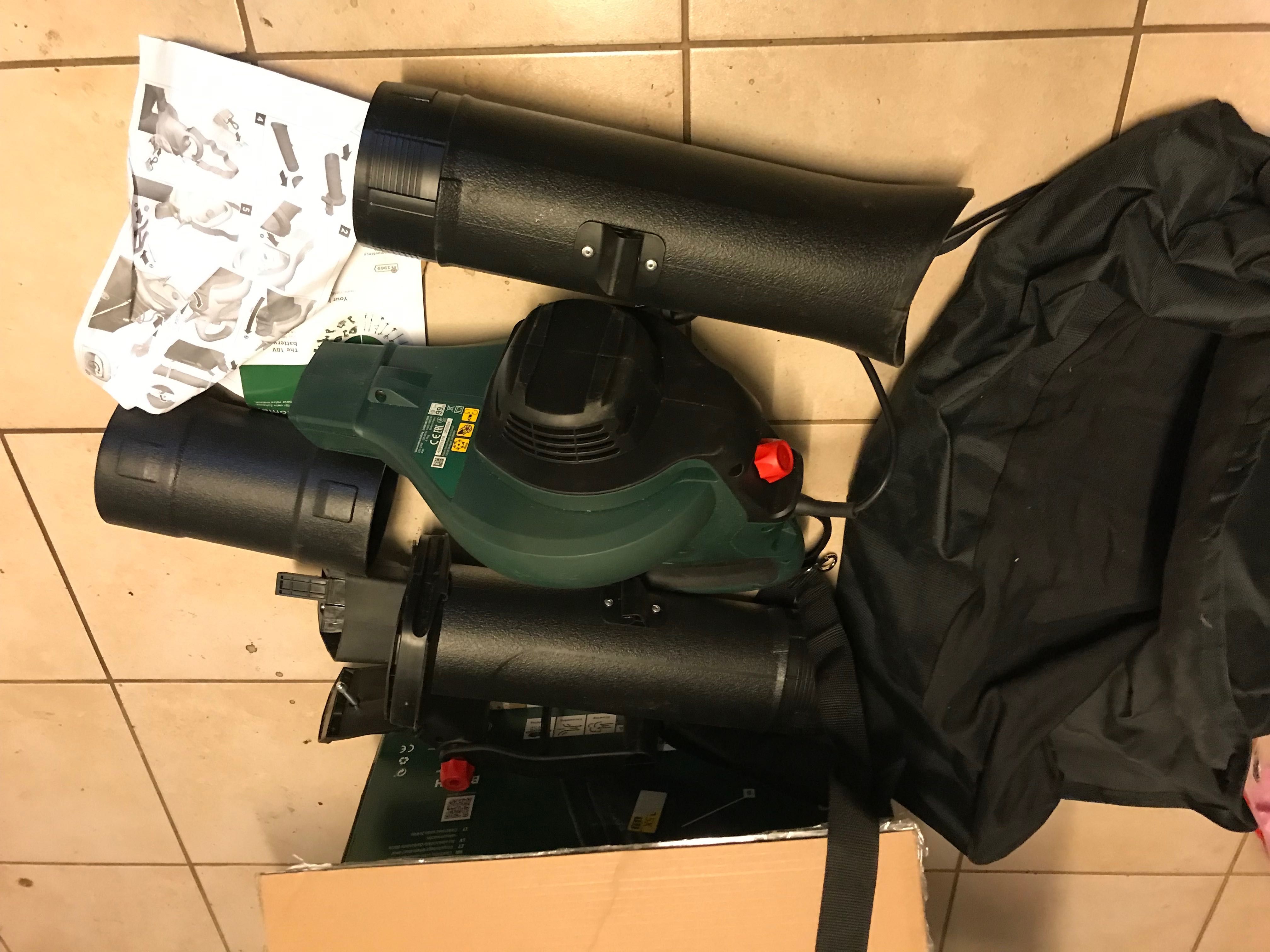 ODkurzacz ogrodowy do liści + Dmuchawa UNIVERSALGARDENTIDY 3000 BOSCH
