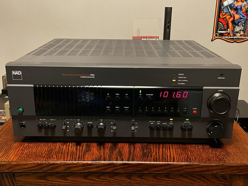 Wzmacniacz Amplituner NAD 7600 plus pilot i instrukcja