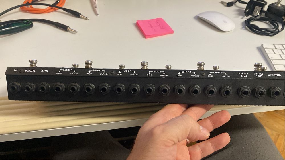 Roland GR-33 e GLab controlador