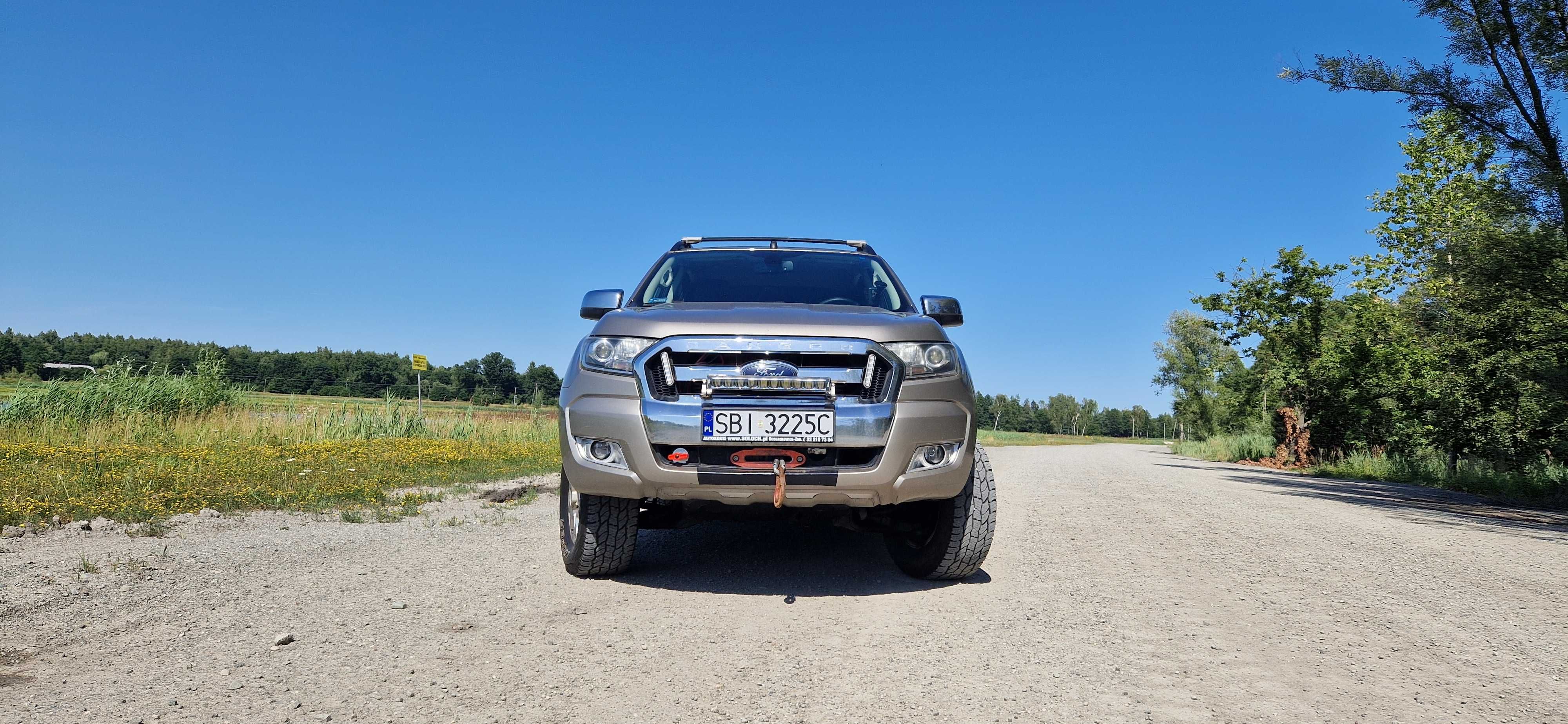 Ford Ranger XLT  wciągarka - przetwornica - lift zaW. - hak FAK.VAT23%