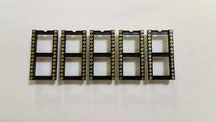 Lote 5 sockets maquinados 28 ou 32 pinos DIP eprom centralinas ECU
