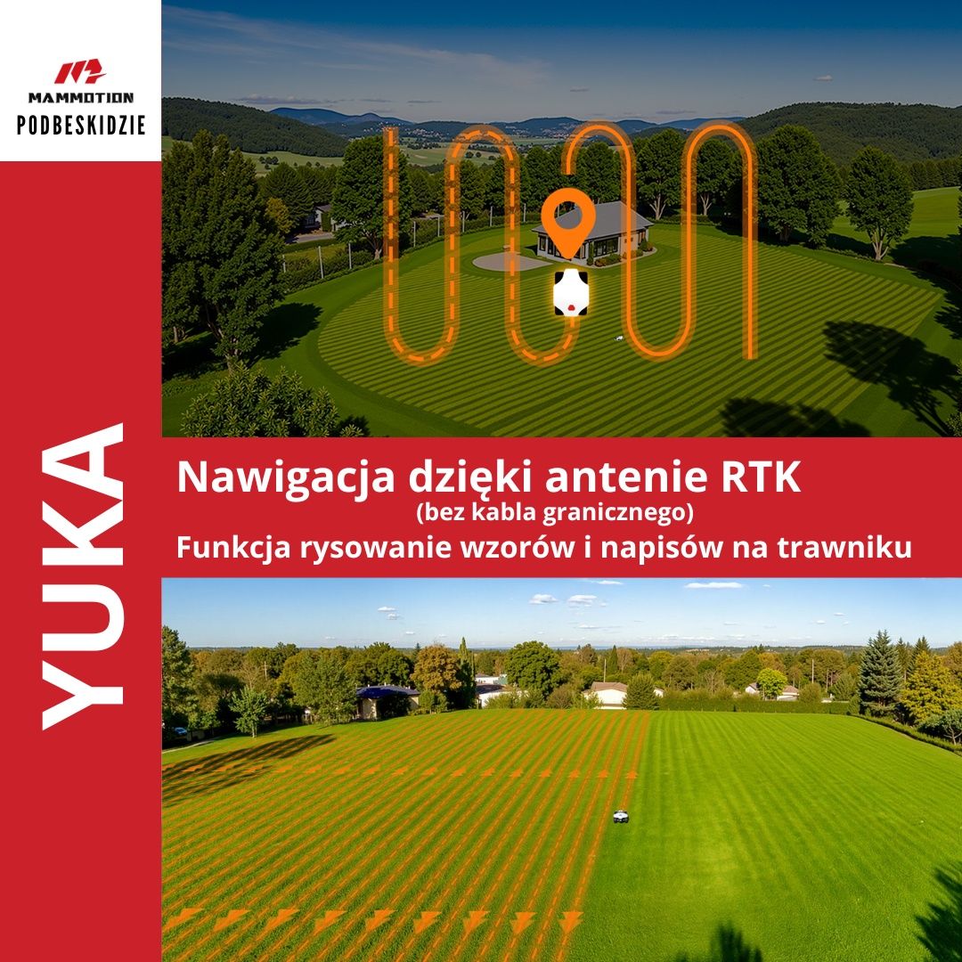 Robot koszący GPS Mammontion YUKA 2000 raty 0%