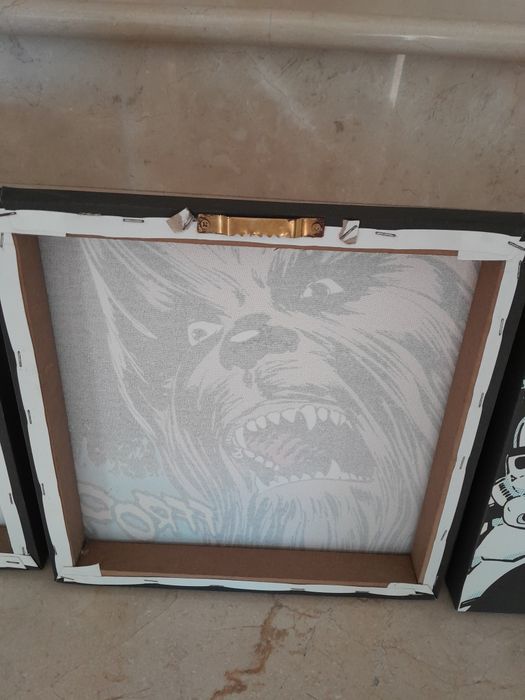 Conjunto Quadros / Telas Star Wars