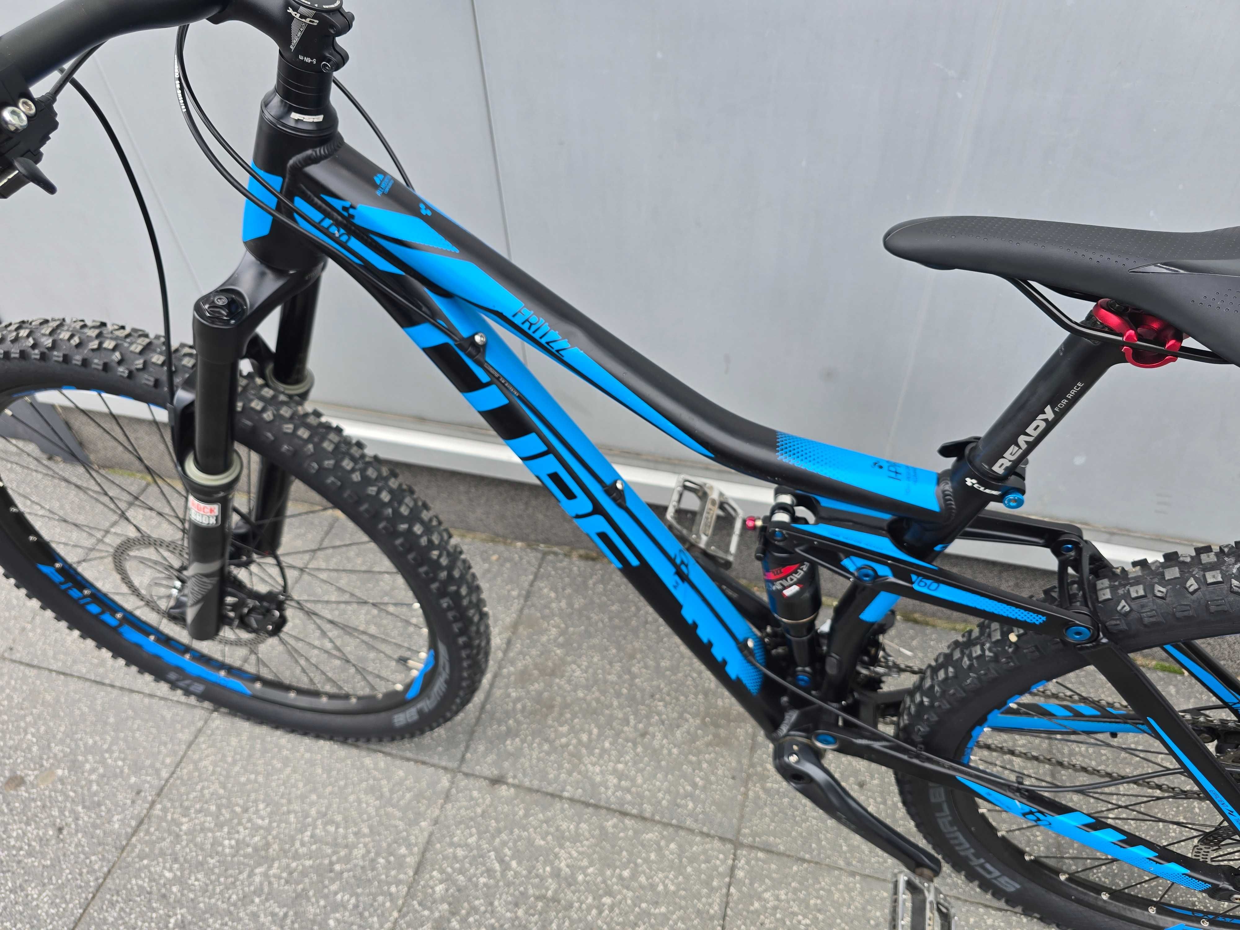 CUBE FRITZZ 160 HPA Rower enduro 160 mm 27,5 S 16 cali 40 cm MTB FULL