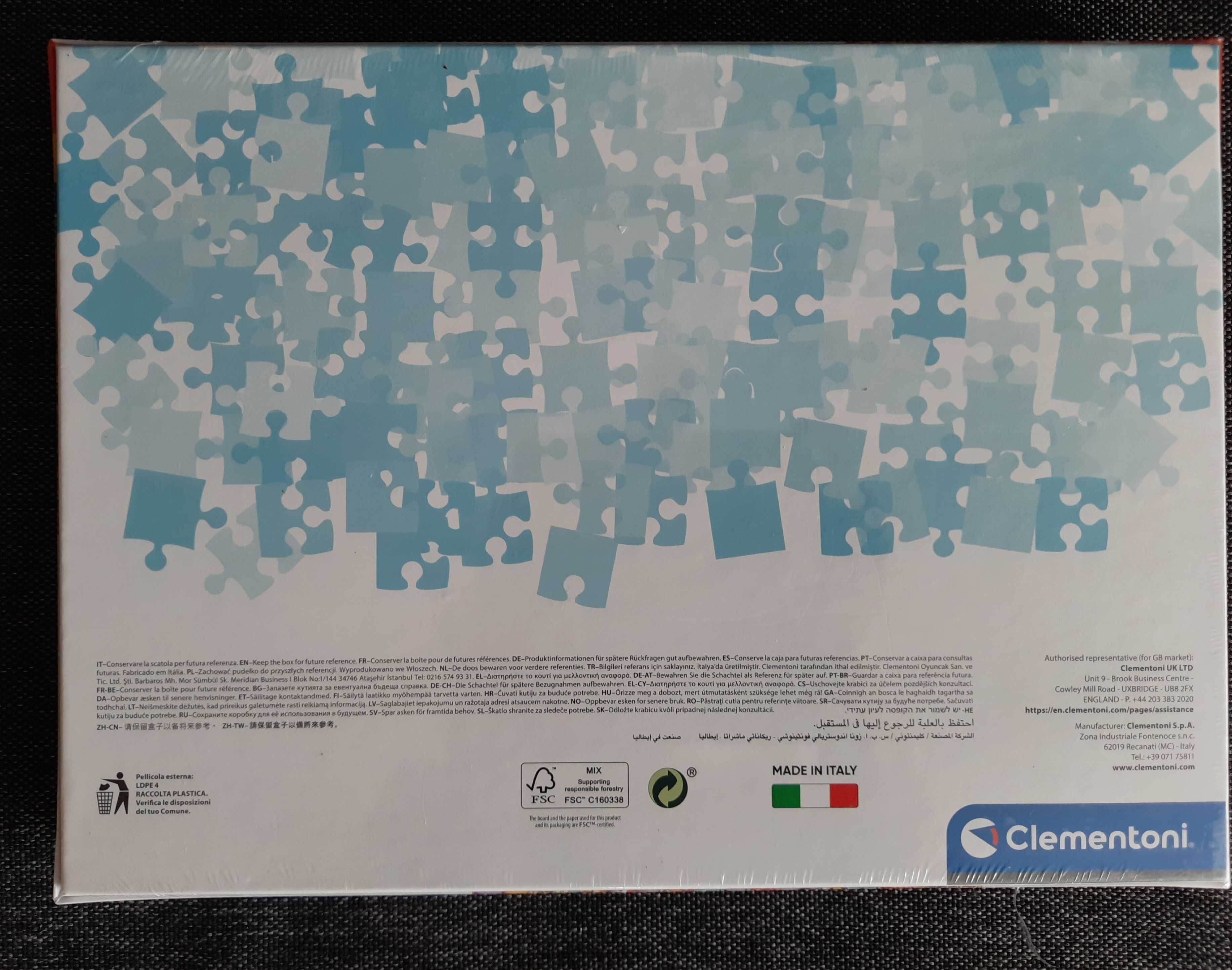 Puzzle Emoji 1000 elementów Clementoni