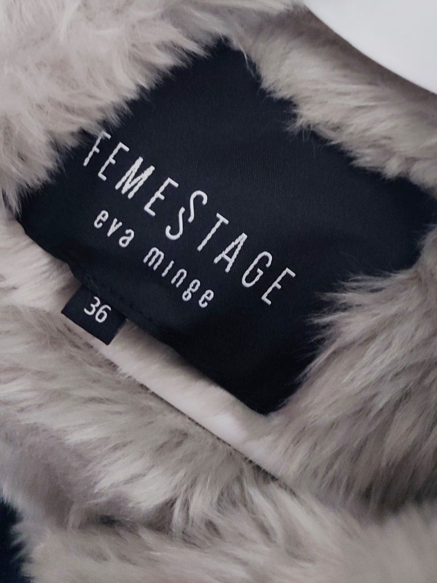 Kurtka ramoneska futerko Eva Minge 36/38