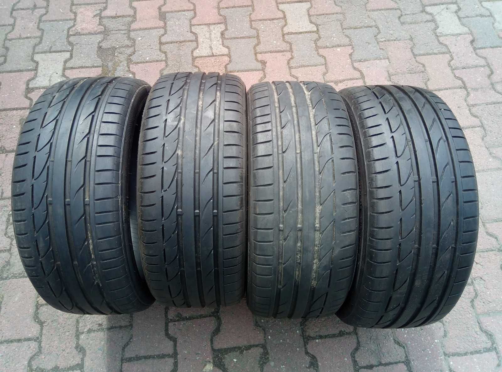 Używane opony letnie 225/40R18 Bridgestone komplet