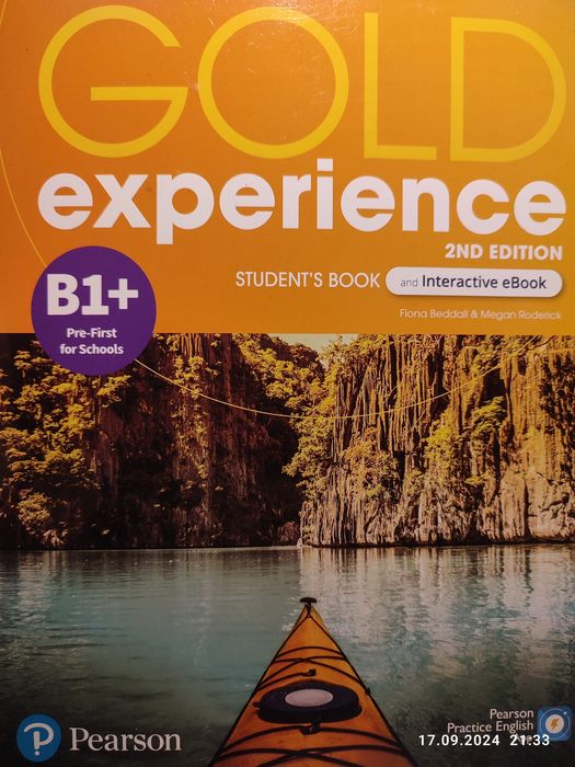 Gold Experience B1+ Pearson