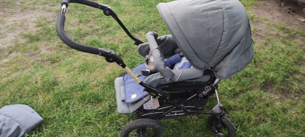 Wózek 2w1 emmaljunga + śpiworki