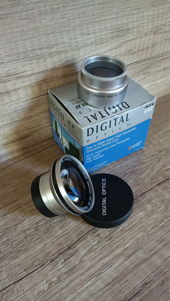 Titanium Digital AF 2X Telephoto Lens 49-37 насадка для фото -відео