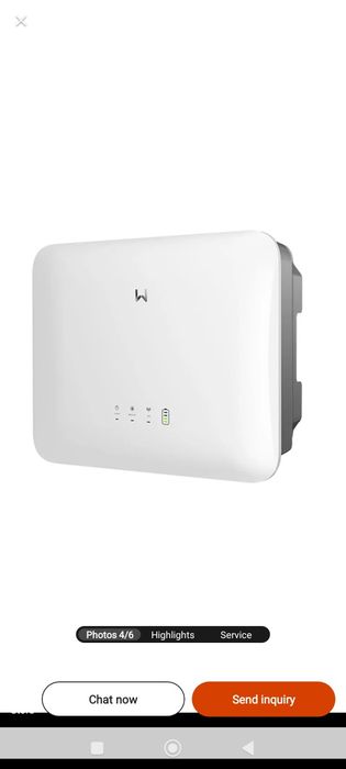 Тихий гібридний інвертор Goodwe 6 кВт 48В (LiFePo4 + PV + AC))