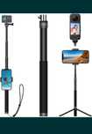 Aluminiowy kij do selfie ze statywem go pro