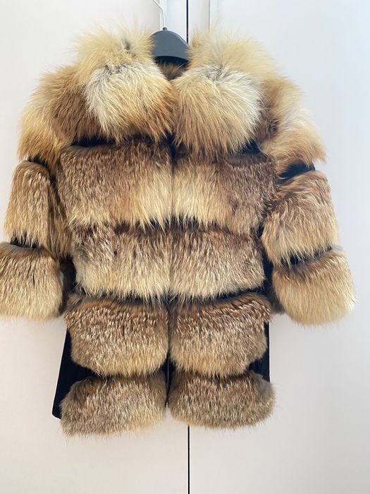 Шуба з хутра лисиці «автоледі»
