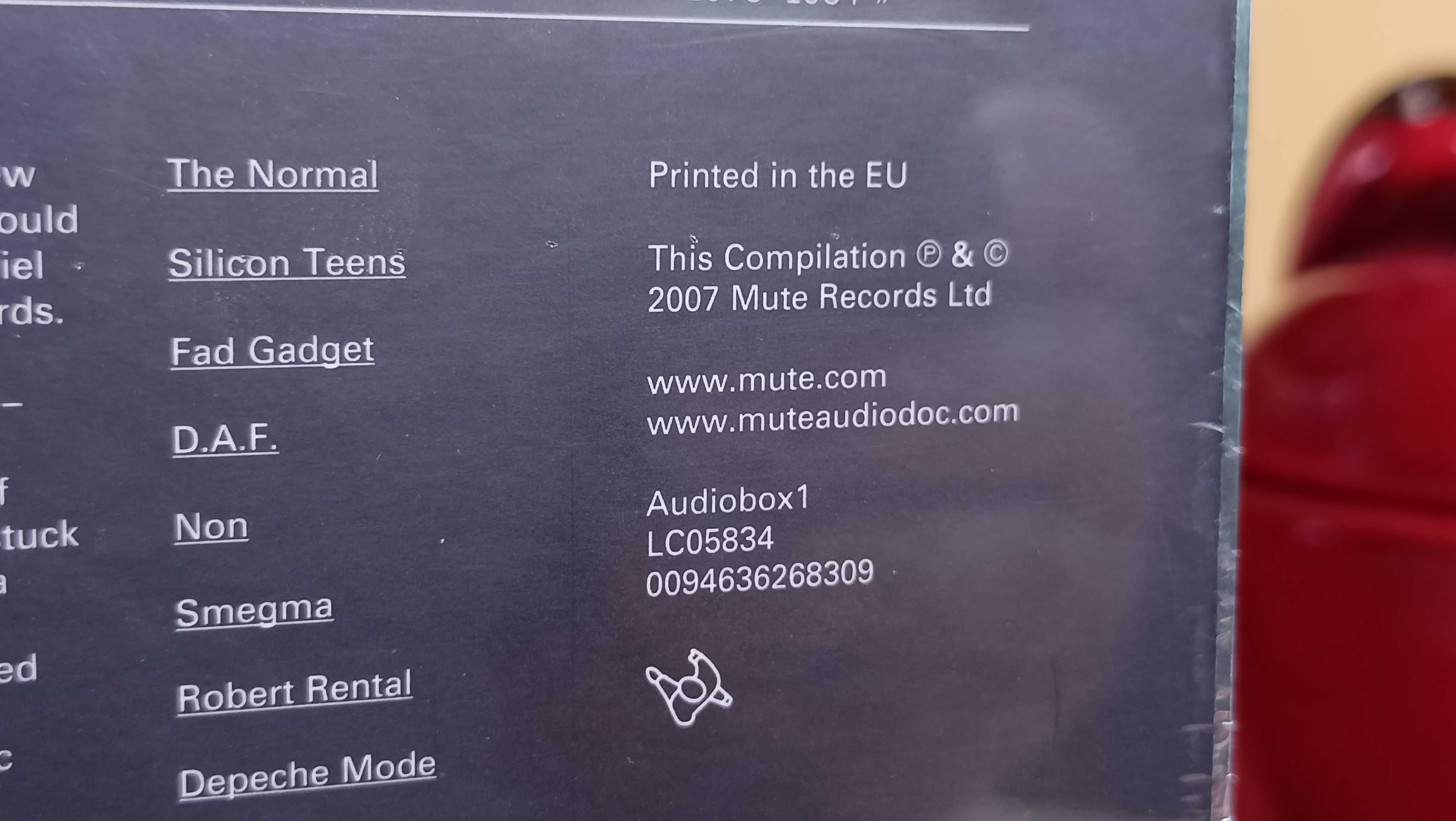 Mute audio documents -1978-84r -Depeche Mode 10 CD set