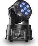 Ruchoma głowa oświetlenie dla DJ LED 7x8 W DMX RGBW, mocne