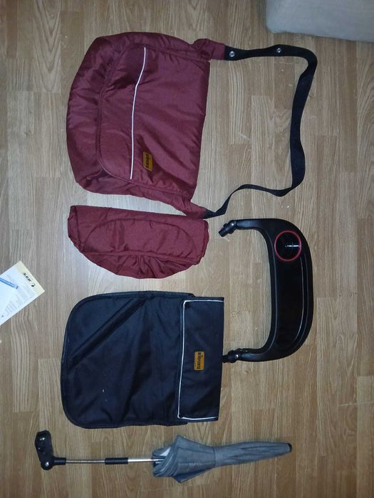 Carrinho bebé KIDUKU 3 em 1 com acessórios e brinquedos incluídos