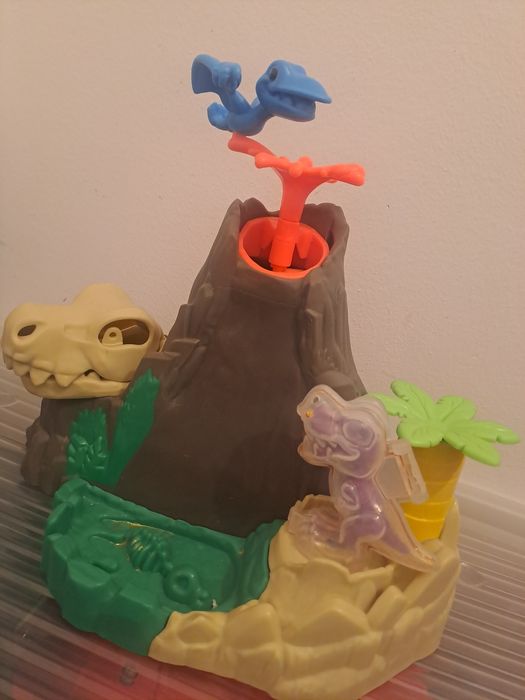 Wyspa dinozaurów play doh slime