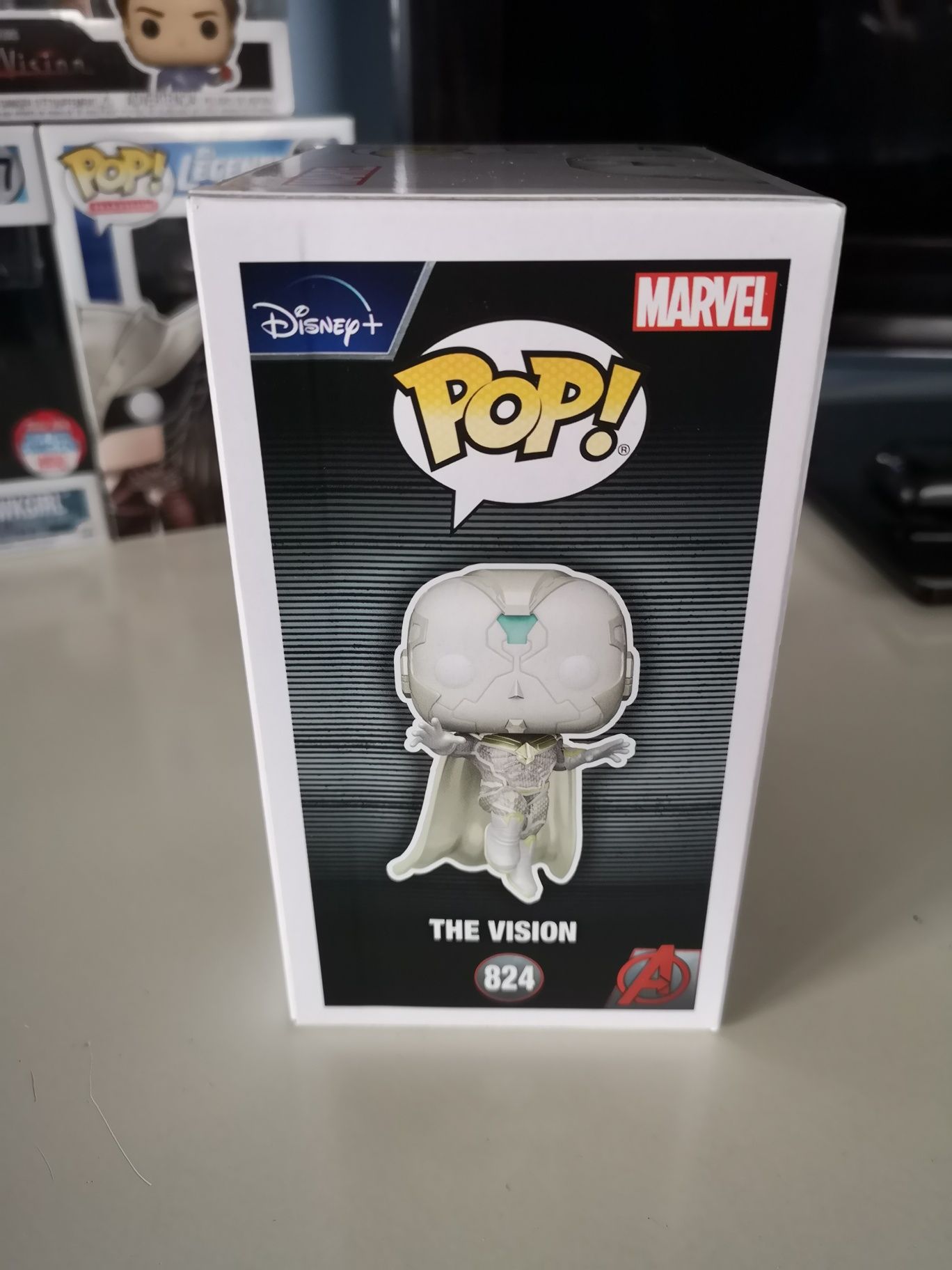 Funko Pop WandaVision The Vision 824 Special Edition Glows in the dark