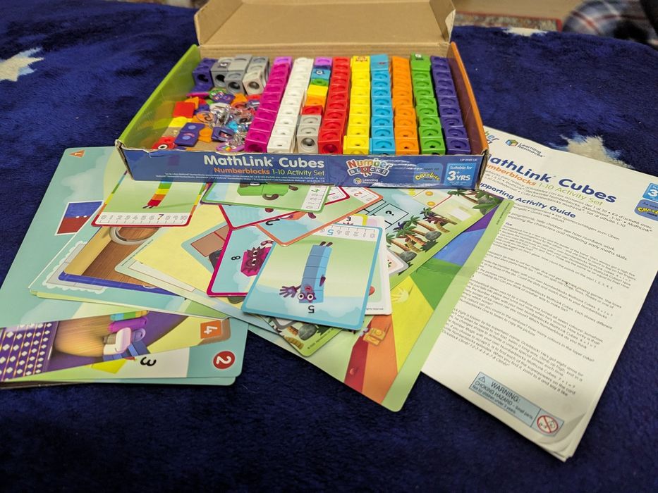 Number blocks розвиваюча гра. Б.у.