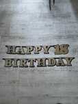 Napis na osiemnastkę happy 18th birthday