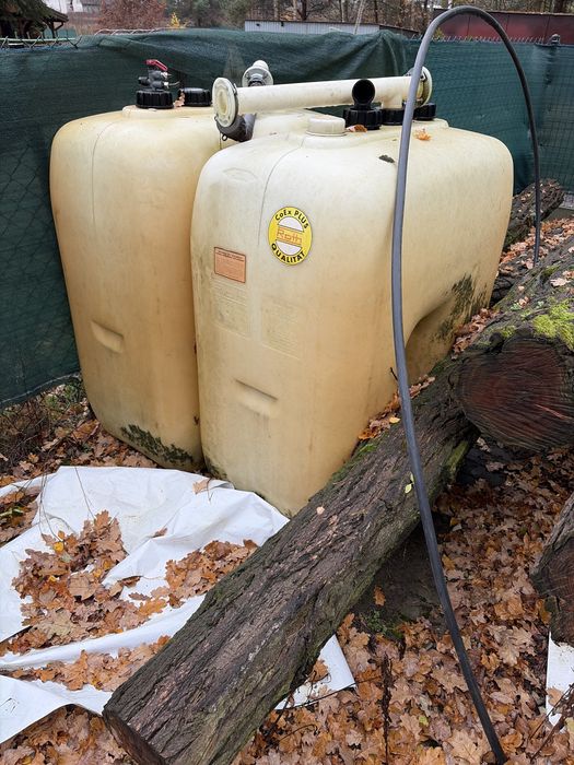 Zbiorniki na paliwo wode płyny 2x800l