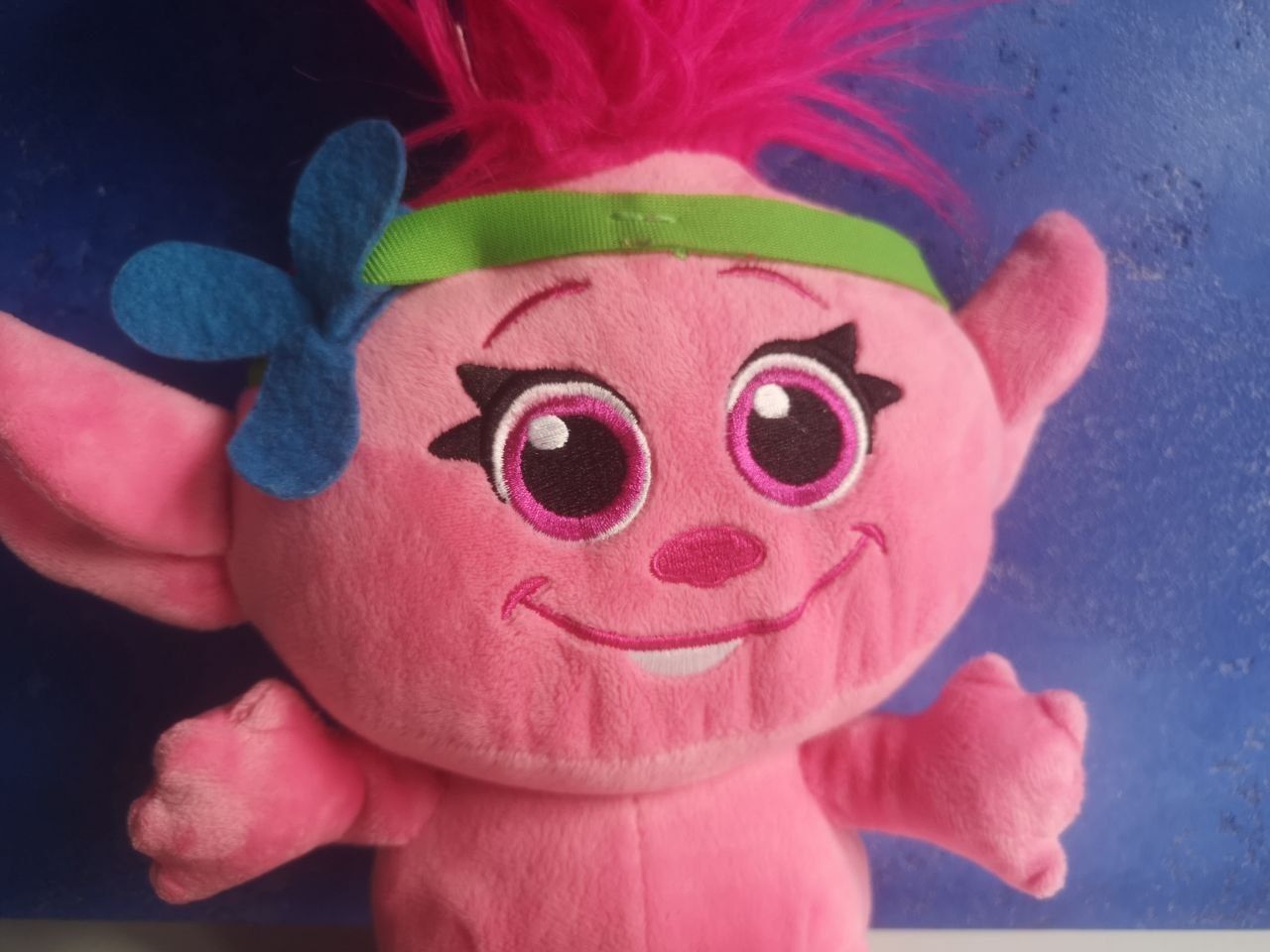 Мягкая игрушка персонаж мультика Тролли Trolls dreamworks Поппи Poppi