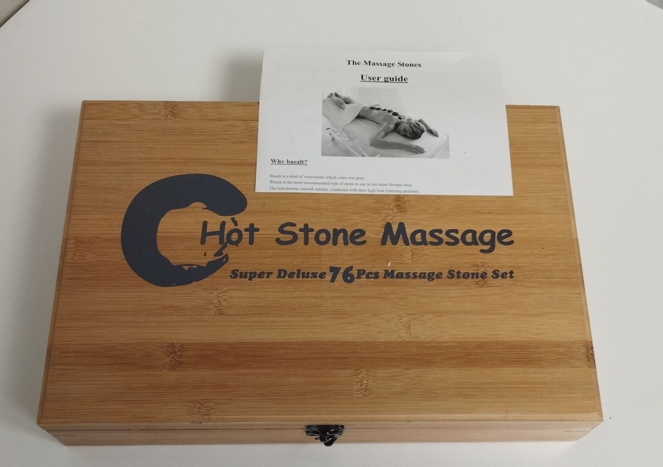 Pedras quentes para Massagem